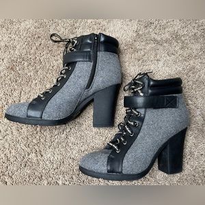 Juicy Couture Lace Up Boots